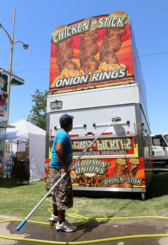 Kings Fair readying the fair
